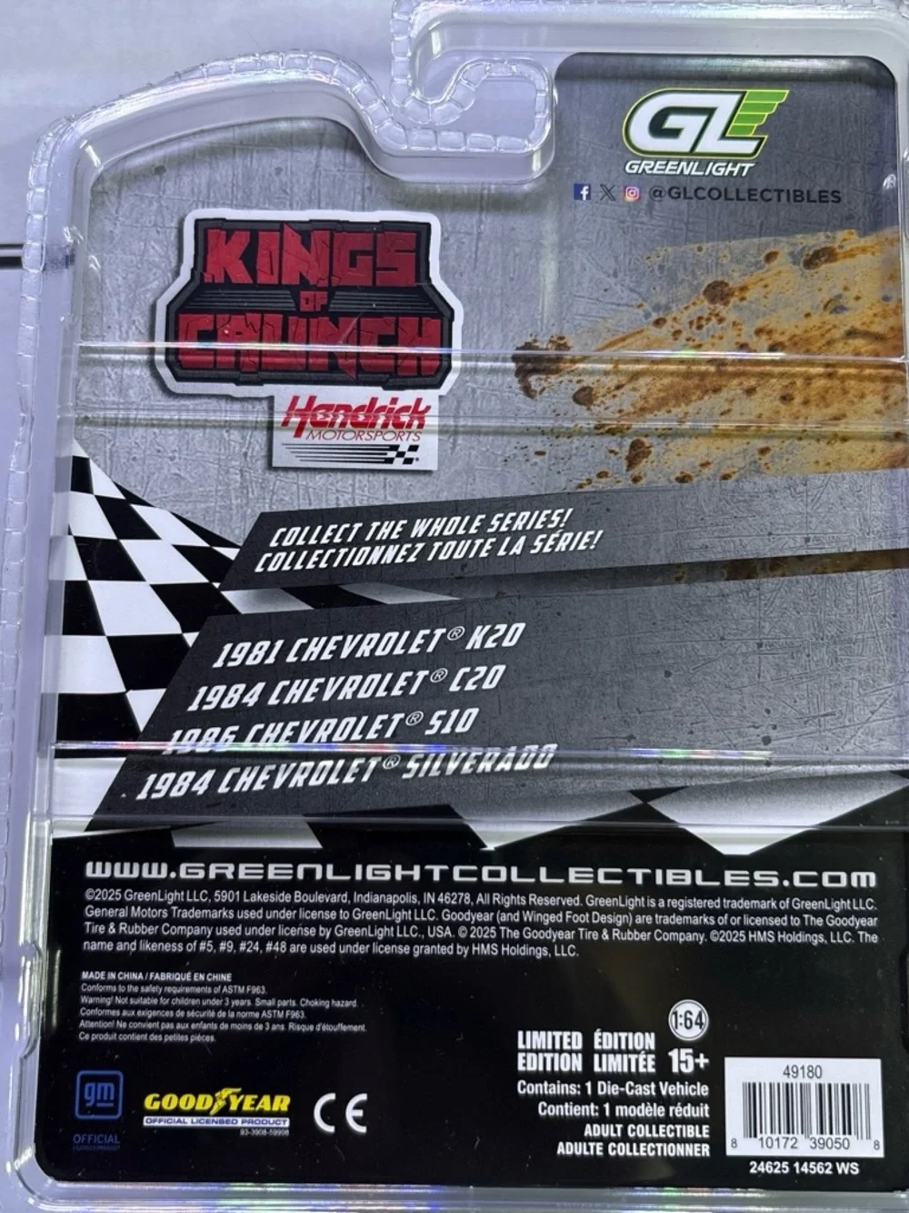 Kings of Crunch 1986 Chevrolet S10 Monster Truck - Black & Neon Green
